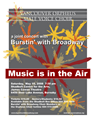 Burstin' with Broadway Concert Poster