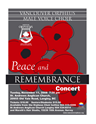 Remembrance Concert Poster