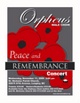 St Nicholas Remembrance Concert Poster